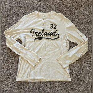 Ireland Long Sleeve Raglan Shirt | Men’s Size XL